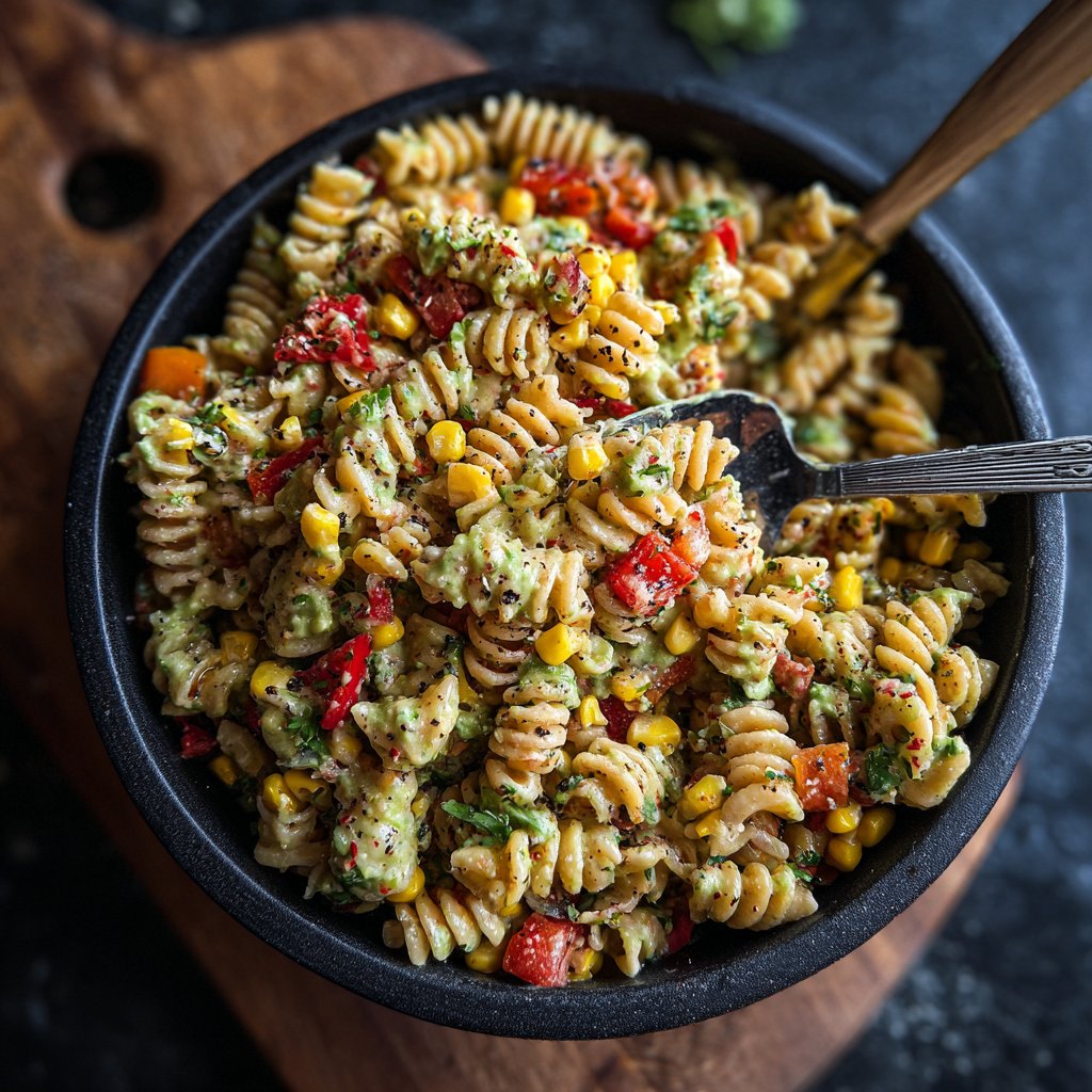 Taco Pasta Salad with Corn