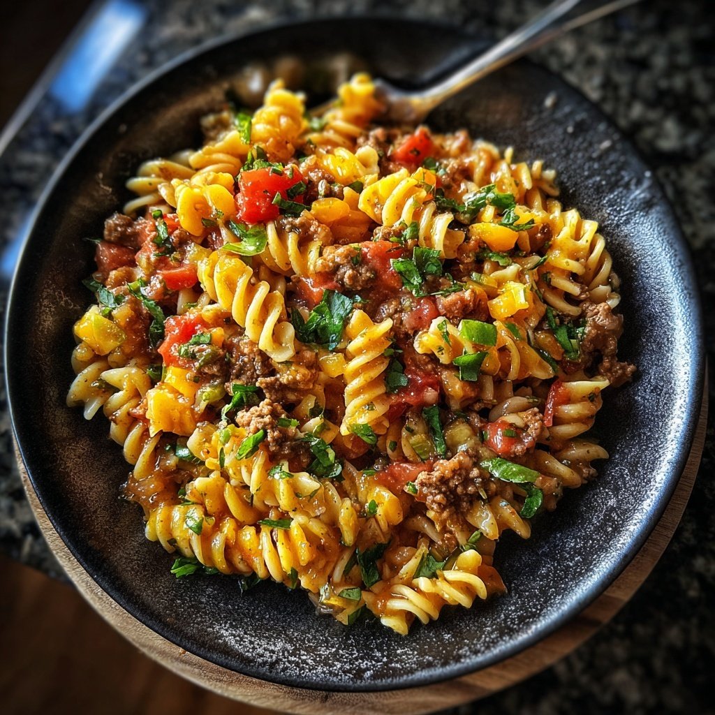 Bold Taco Pasta Fiesta
