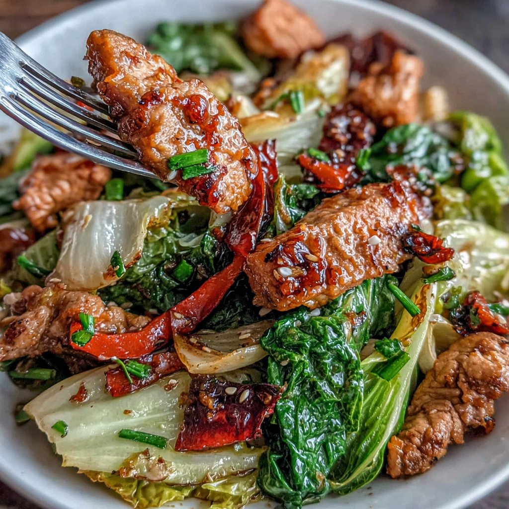 Turkey Cabbage Stir-Fry Recipe